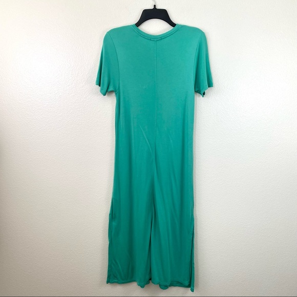 ATM Modal Jersey Pocket T-Shirt‎ Dress Green M - Picture 5 of 8